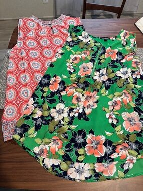 Summer sleeveless tops